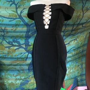 ❌ 𝗦𝗢𝗟𝗗❌ BeBe Dark Blue Dress